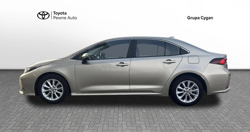 Toyota Corolla cena 91900 przebieg: 83738, rok produkcji 2022 z Środa Śląska małe 79